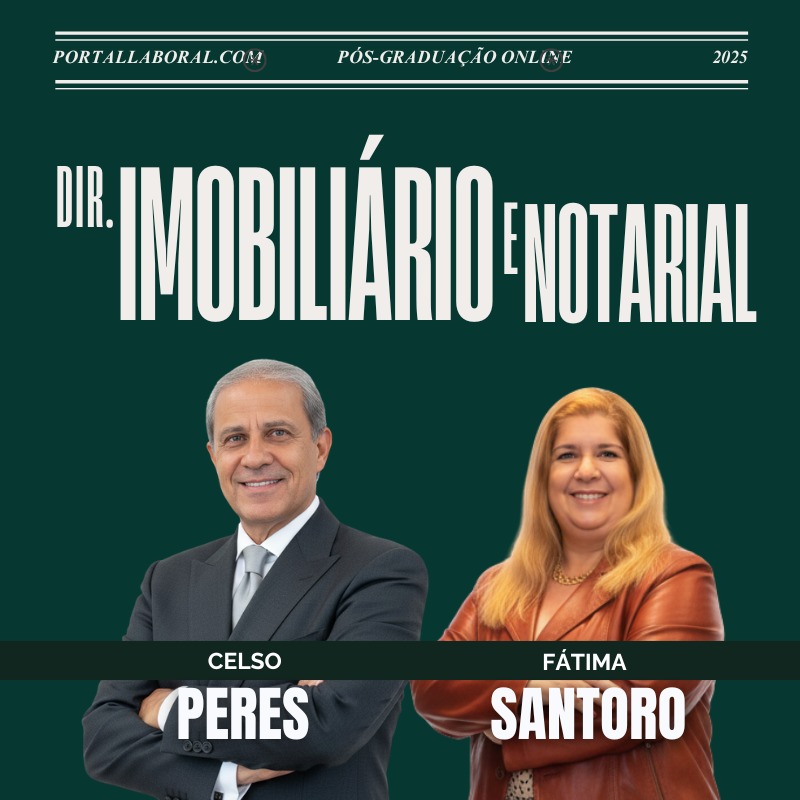 PÓS-GRADUAÇÃO EM IMOBILIÁRIO E NOTARIAL 12 meses